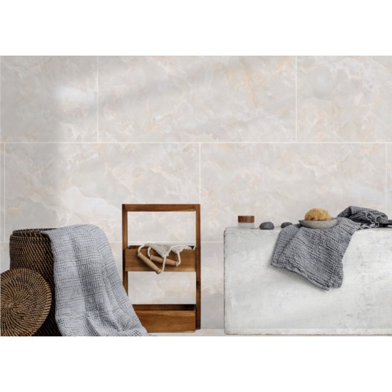 Πλακάκι Soffio Milk Veil Polished 60x120 Γυαλιστερό Πλακάκι Soffio Milk Veil Polished 60x120 Γυαλιστερό